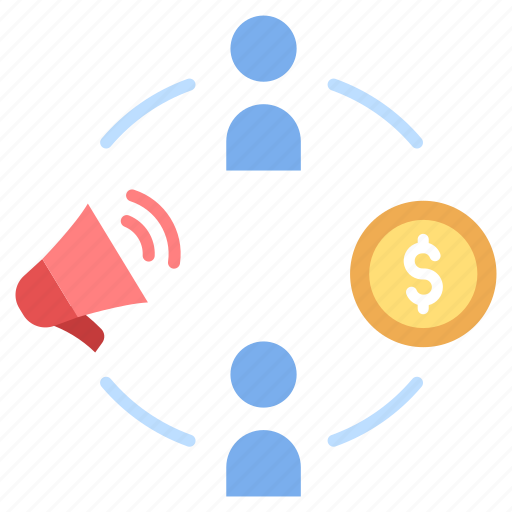 Advertising, affiliate, business, customer, marketing, money, strategy icon - Download on Iconfinder