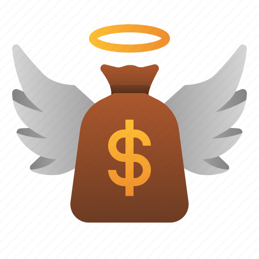 Angel, business, investor, loan, money, startup icon - Download on Iconfinder