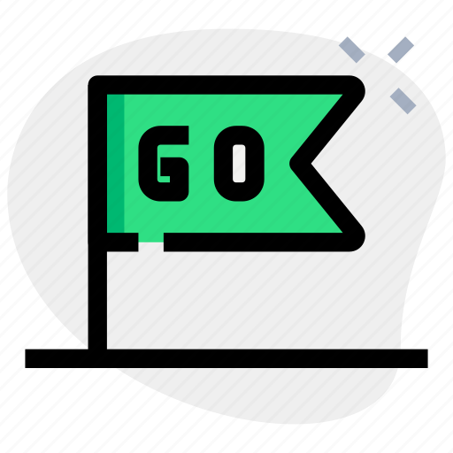 Go, flag, startup, flags icon - Download on Iconfinder