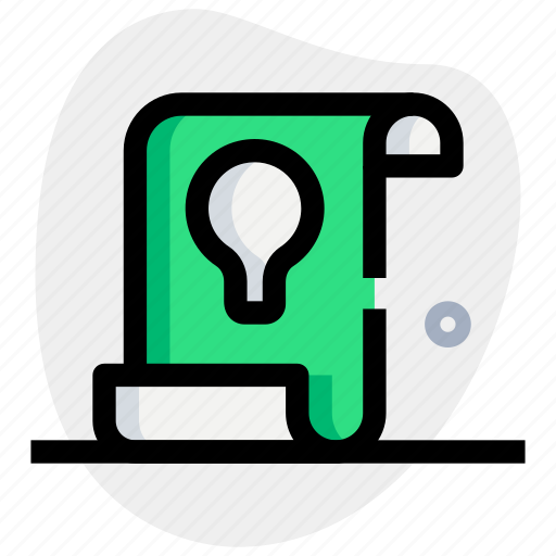 Lamp, and, paper, startup icon - Download on Iconfinder