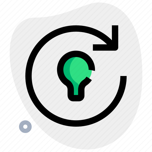 Lamp, repeat, startup, light icon - Download on Iconfinder