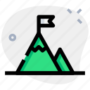 mountain, flag, startup, country