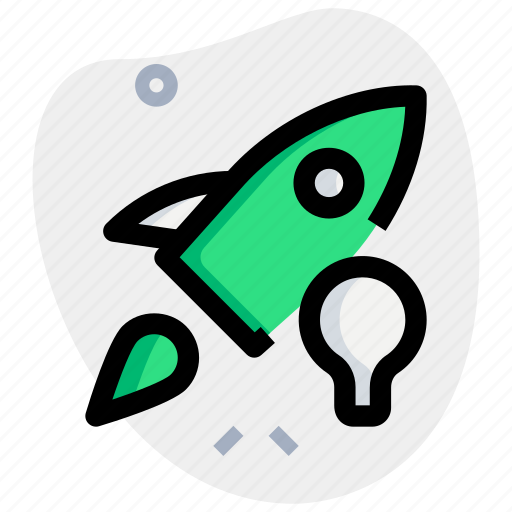 Rocket, and, lamp, startup icon - Download on Iconfinder