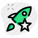 rocket, star, startup, space