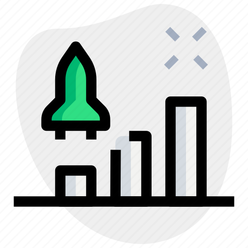 Space, shuttle, and, chart, startup icon - Download on Iconfinder