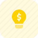 lamp, money, startup, business