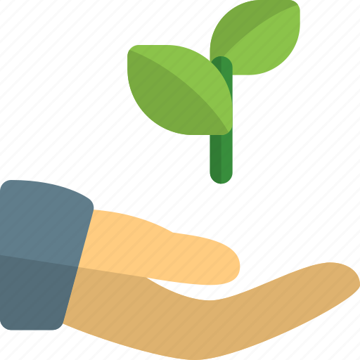 Hand, plant, startup, business icon - Download on Iconfinder