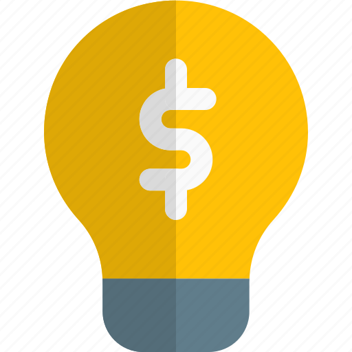 Lamp, money, startup, business icon - Download on Iconfinder