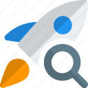 rocket, search, startup, business