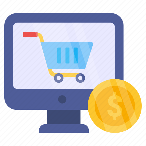 Online shopping, eshopping, ecommerce, online buying, purchase online icon - Download on Iconfinder