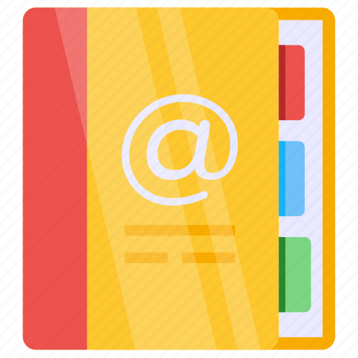 Phonebook, contacts book, jotter, diary, notebook icon - Download on Iconfinder