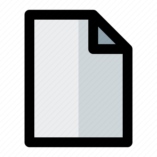 Paper, document, file, format icon - Download on Iconfinder