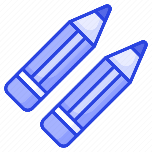 Pencils, pencil, stationery, school, education, office, accessory icon - Download on Iconfinder