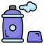 spray, paint, bottle, aerosol, liquid, container, cylinder 