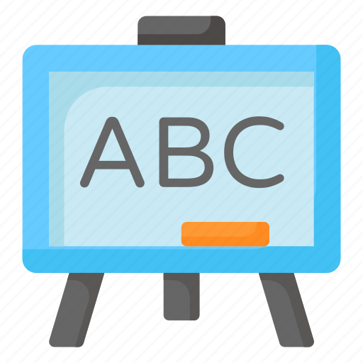 Class, board, alphabets, lecture, classroom, stationery, presentation icon - Download on Iconfinder