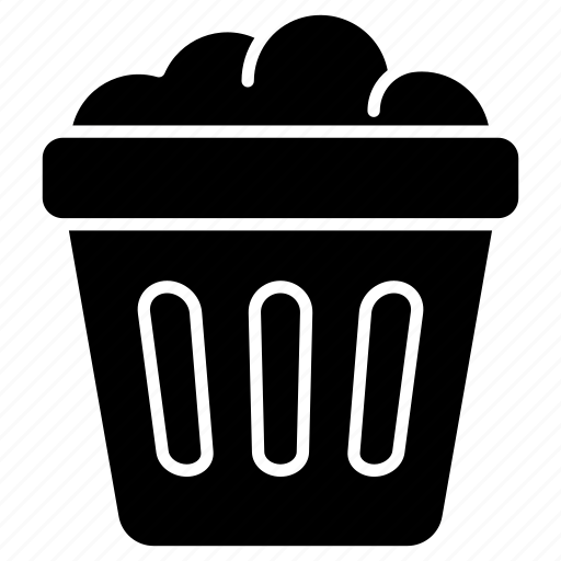 Trash, basket, dustbin, bucket, bin, remove, garbage icon - Download on Iconfinder