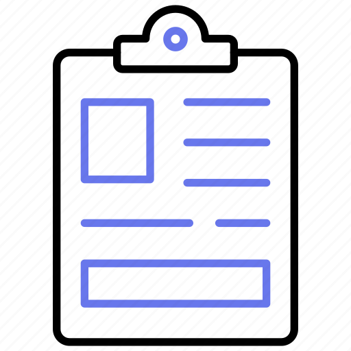 Clipboard, checklist, details, information, document, stationery, page icon - Download on Iconfinder