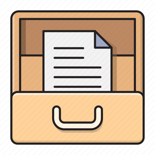 Archive, cabinets, document, drawer, files icon - Download on Iconfinder