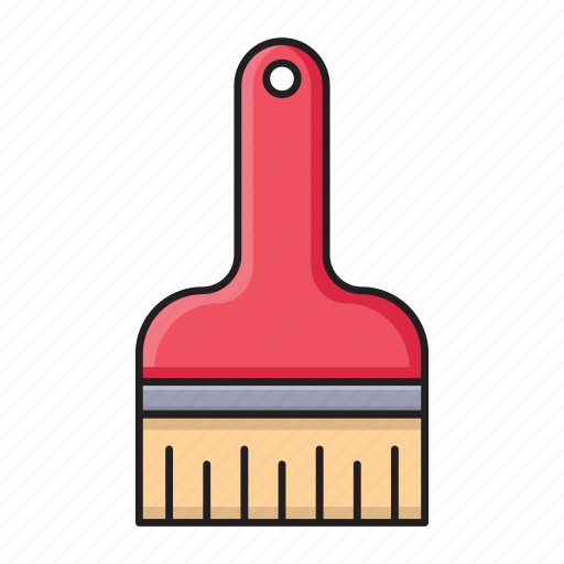 Brush, color, drawing, paint, stationary icon - Download on Iconfinder