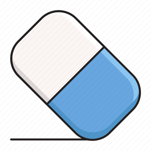 Education, eraser, remove, rubber, stationary icon - Download on Iconfinder