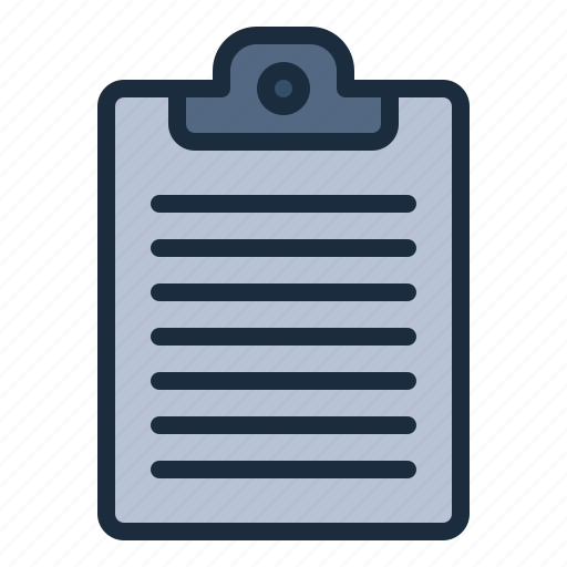 Clipboard, report, stationary, office, education, business icon - Download on Iconfinder