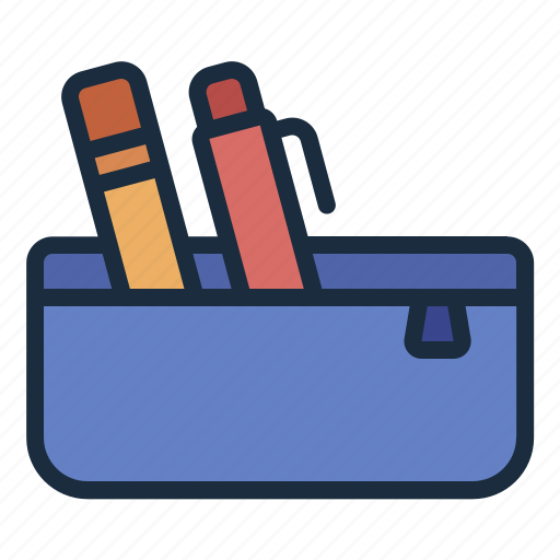 Stationary, office, education, business, pencil case icon - Download on Iconfinder