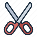scissors, cut, stationary, office, education, business