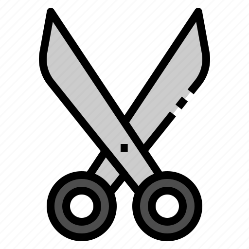Blade, cut, scissors, stationary, tool icon - Download on Iconfinder