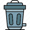 trash, bin, delete, garbage, recycle