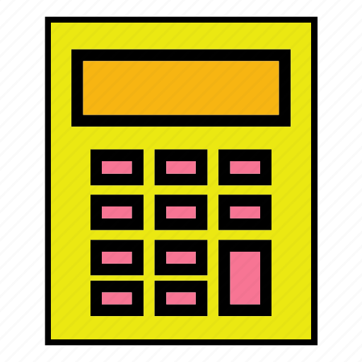 Accounting, calculate, calculation, calculator, finance, office icon - Download on Iconfinder