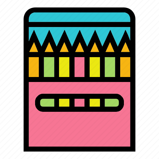 Art, colour, draw, drawing, pencil, stationary icon - Download on Iconfinder