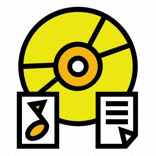 Disc, dokumen, file, music, office icon - Download on Iconfinder