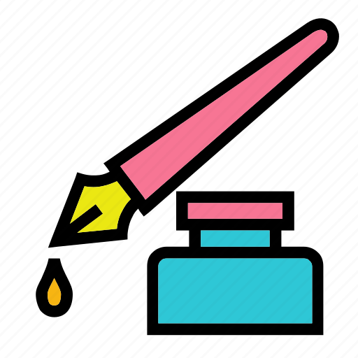 Document, ink, office, pen, write, writte icon - Download on Iconfinder