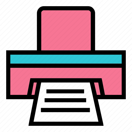Document, office, paper, printer, printing icon - Download on Iconfinder