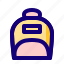 bag, school, children, stationery 