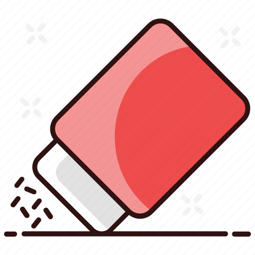 Eraser, pencil eraser, remover, rubber, stationery item icon - Download on Iconfinder