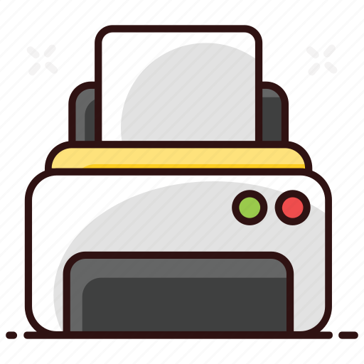 Output device, printer, printing machine, typesetter, wireless printer icon - Download on Iconfinder