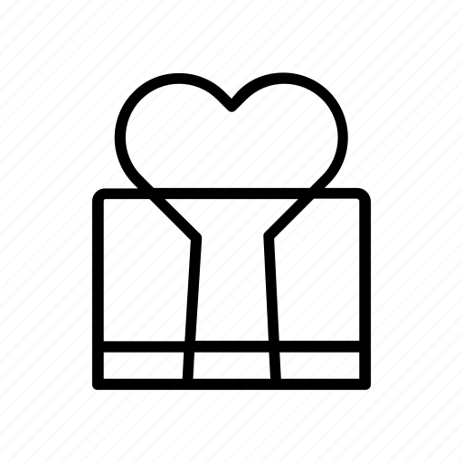 Heart, paper clamp icon - Download on Iconfinder