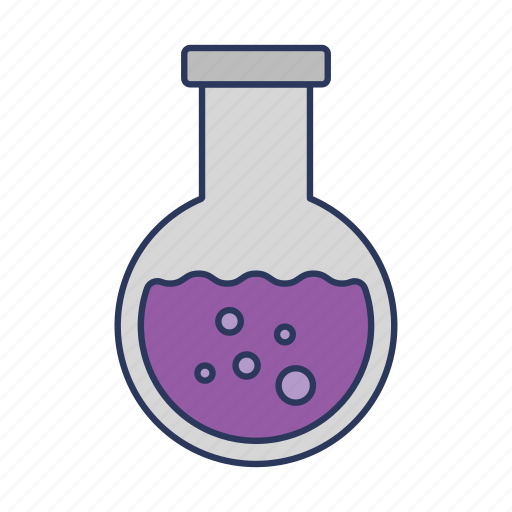 Flask, tube, lab, laboratory icon - Download on Iconfinder