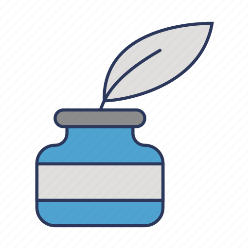 Ink, pot, quill, write icon - Download on Iconfinder