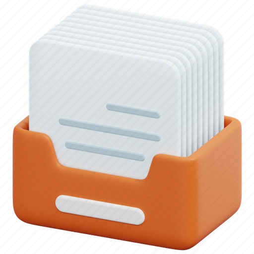 Documents, stationery, folder, package, documentation, box, office icon - Download on Iconfinder
