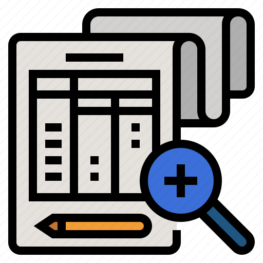 Data monitoring, explore data, exploring data, search data, statistical analysis icon - Download on Iconfinder