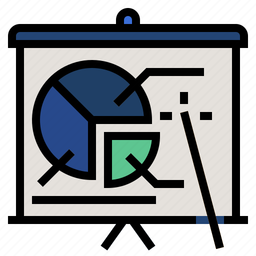 Presentation, business analysis, business profit, business report, presenting data icon - Download on Iconfinder