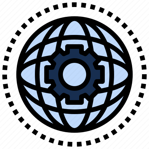 Earth, globe, grid, internet, networking, wireless, worldwide icon - Download on Iconfinder