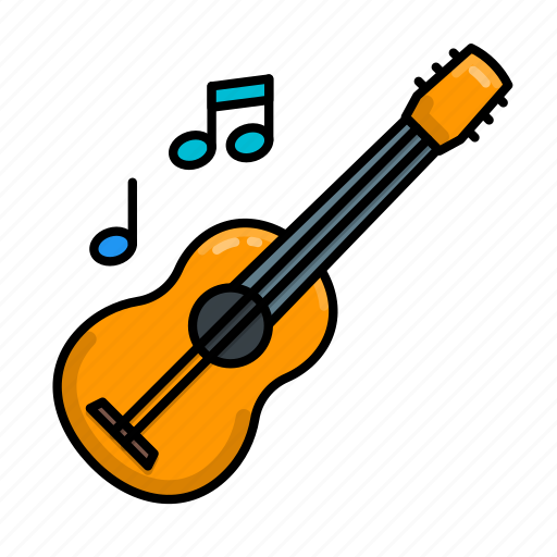 Guitar, instrument, music, play, stayathome icon - Download on Iconfinder