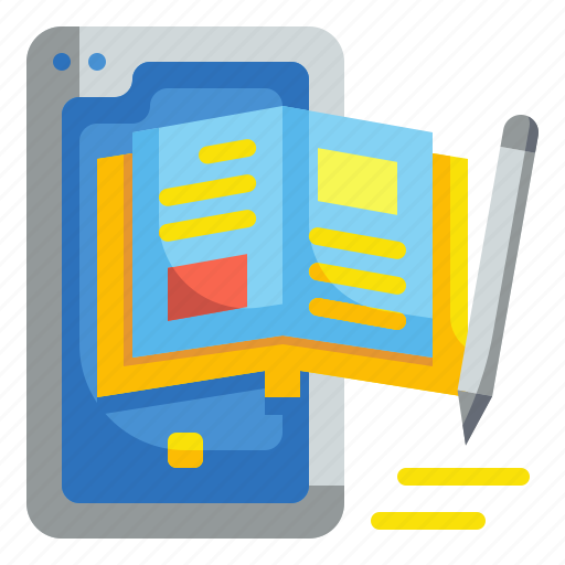 Book, diary, notebook, paper, story, tablet, technology icon - Download on Iconfinder
