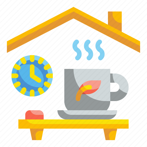 Coffee, cup, drink, home, hot, tea, time icon - Download on Iconfinder