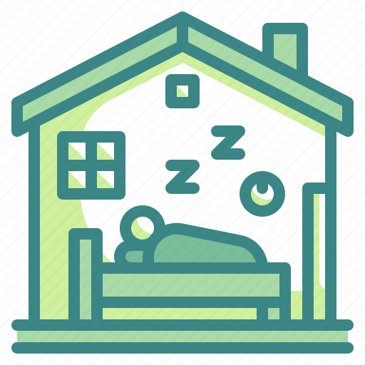 Bedroom, healthcare, home, house, rest, sleep, sleeping icon - Download on Iconfinder