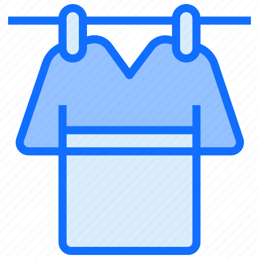 Stay at home, quarantine, activities, clothe, wash, cleaning icon - Download on Iconfinder