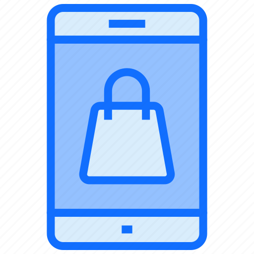 Stay at home, quarantine, activities, online shopping, e-commerce, mobile icon - Download on Iconfinder